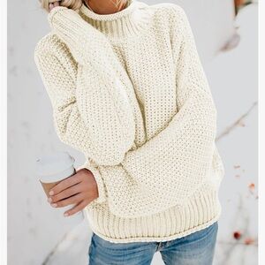 🔴3/$10- Cozy Cream Women's Sweater